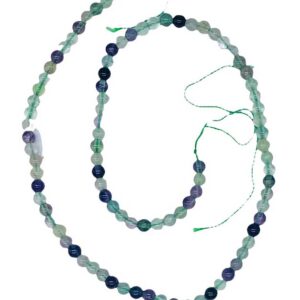 4mm  Rainbow Fluorite beads