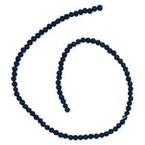 4mm Lava beads