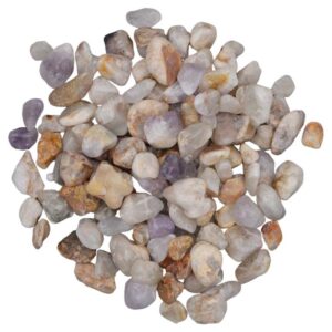 1 lb Spirit Quartz tumbled chips 8-12mm