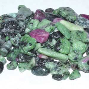 1 lb Zosite, Ruby tumbled chips 5-7mm