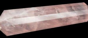 Double Terminated Rose Quartz Point  2"