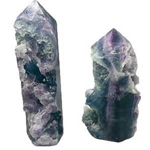 1.2-1.7# Fluorite, natural 1 side obelisk