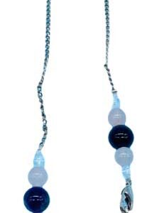 Lepidolite Triple Moon 6 sided pendulum