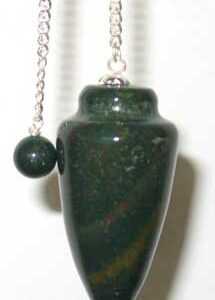 Bloodstone pendulum