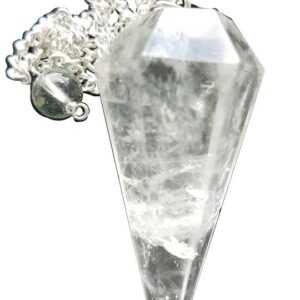 6-sided Quartz pendulum