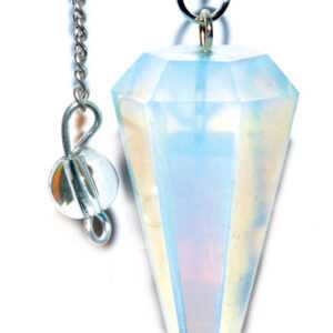 6-sided Opalite pendulum
