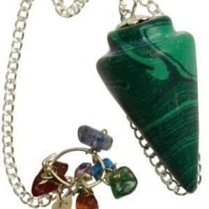 Malachite pendulum