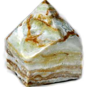 Calcite, Caribbean top polished point