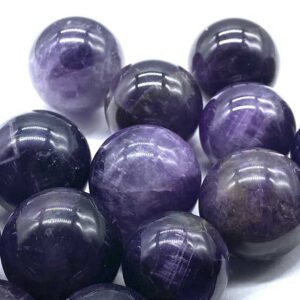 1 lb 15- 25mm Amethyst marble