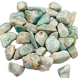 1 lb Amazonite tumbled stones