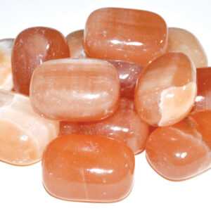 1 lb Calcite, Honey tumbled stones