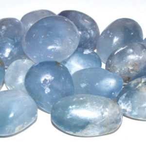 1 lb Celestite tumbled stones