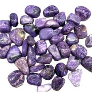 1 lb Charoite tumbled stones
