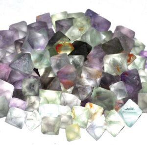 1 lb Fluorite green octahedral
