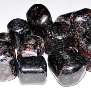 1 lb Garnet in Boitite tumbled stones