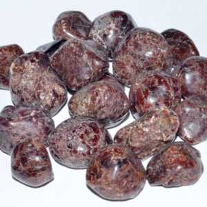 1 lb Garnet tumbled stones