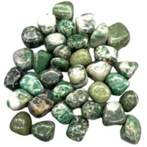 1 lb Jade, Rich tumbled stones