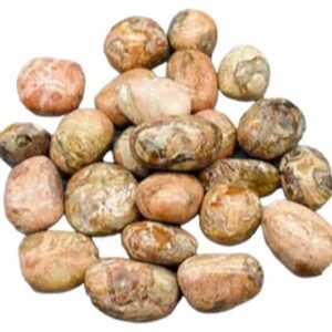 1 lb Jasper, Picasso tumbled stones