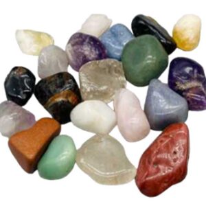 1 lb Mixed tumbled stones