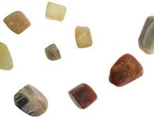 1 lb Moonstone tumbled stones