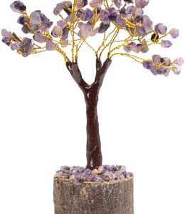 Amethyst gemstone tree 160 beads