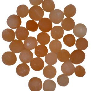 1 lb Selenite, Orange tumbled stones