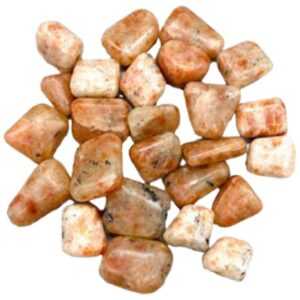 1 lb Natural Sunstone tumbled stones