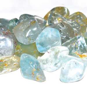 1 lb Topaz, Blue tumbled stones
