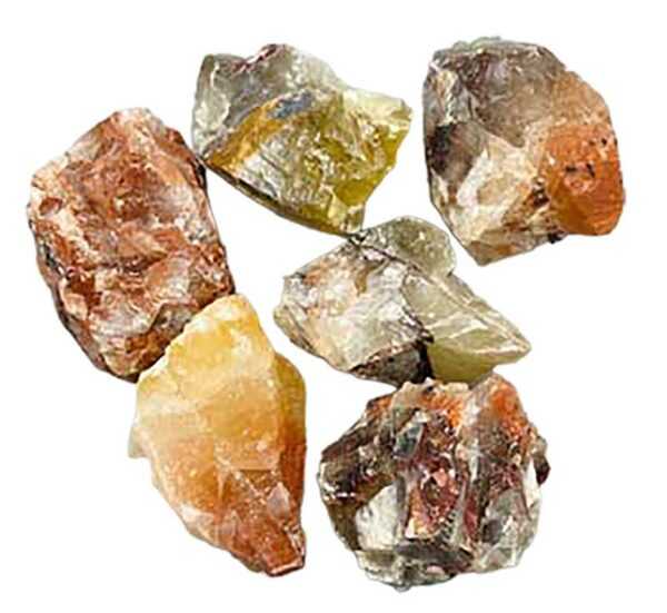 1 lb Red/ Brown Calcite untumbled stones