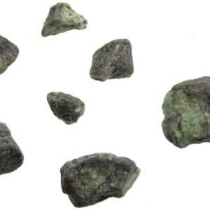 1 lb Emerald untumbled stones