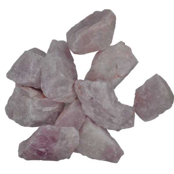 5kg Lavender Quartz untumbled 2-3"