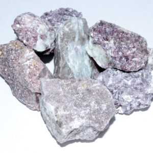 1 lb Lepidolite untumbled stones