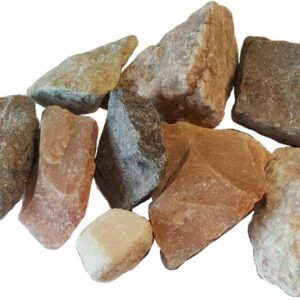 1 lb Mixed untumbled stones