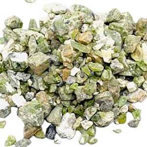 1 lb Peridot 5-10mm untumbled stones