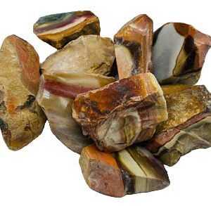 1 lb Jasper, Polychrome polished 1 side
