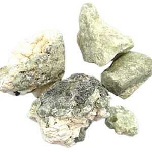 1 lb Prenhite with Rutile untumbled stones