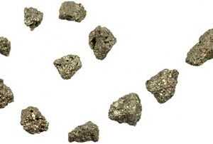 1 lb Pyrite untumbled stones