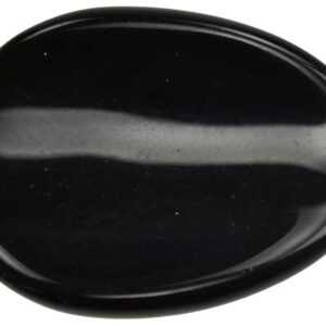 Black Obsidian worry stone