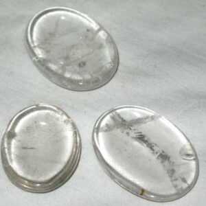 Quartz worry stone