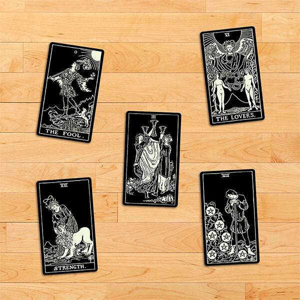 Glow in The Dark Tarot Ride Waite