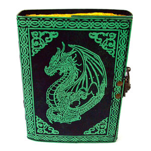 Green Dragon Leather Journal