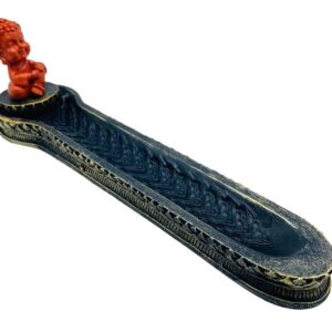 10 1/4" Orange Buddha burner