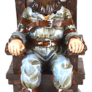 7" Electric Chair back flow incense burner