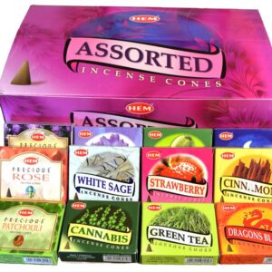 Variety Pack HEM cone 48 bxs of 10 cones