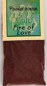 1oz Fire of Love powder incense