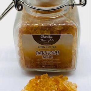 3.0oz Clarify Thoughts (patchouli) resin jar