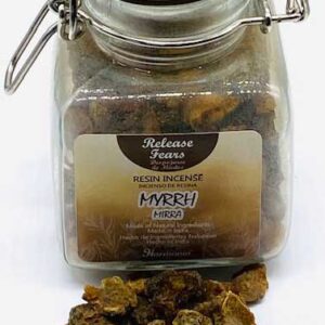 3.0oz Release Fears (myrrh) resin jar