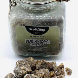 3.0oz Uplifting (black copal) resin jar