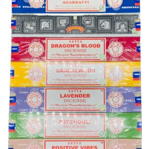 (set of 7) 15gms 7 Variety incense stick