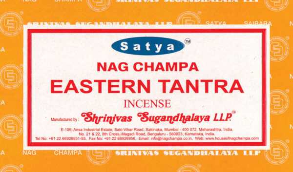 Eastern Tantra satya incense stick 15 gm